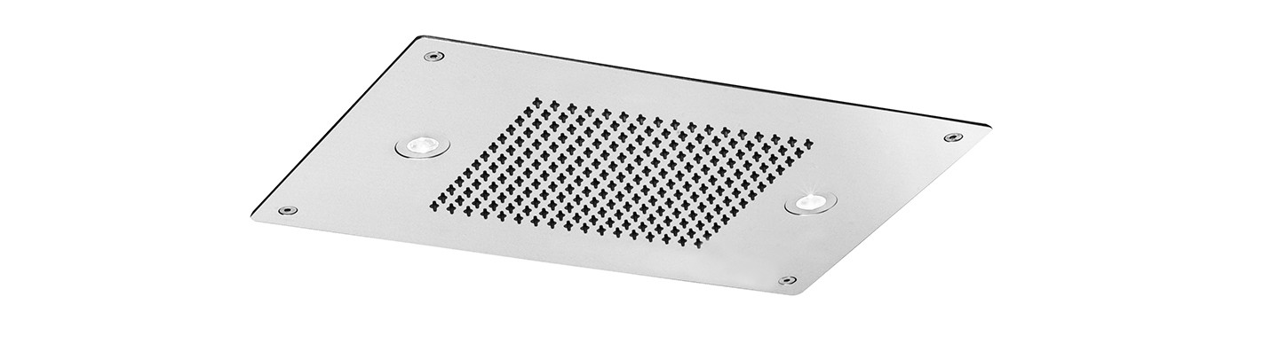 Cura 16" x 10" recessed rainhead