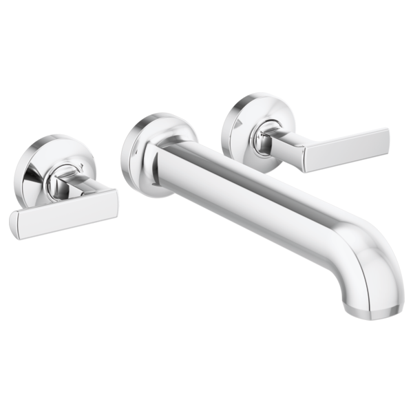 Two Handle Wall Mount Tub Filler