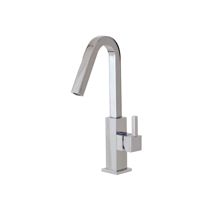 Single-hole lavatory faucet
