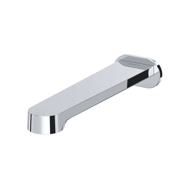 Nibi Wall Mount Tub Spout - Brushed Nickel | Model Number: NB80BN