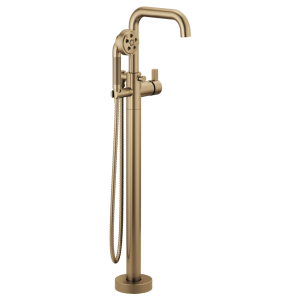 SINGLE-HANDLE FREESTANDING TUB FILLER - Less Handle