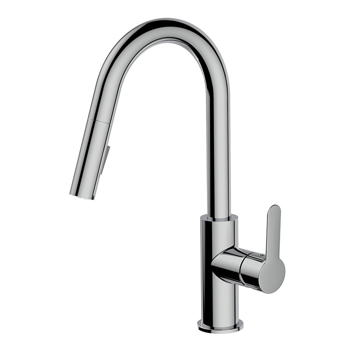 Barley Prep pull-down dual stream mode kitchen faucet