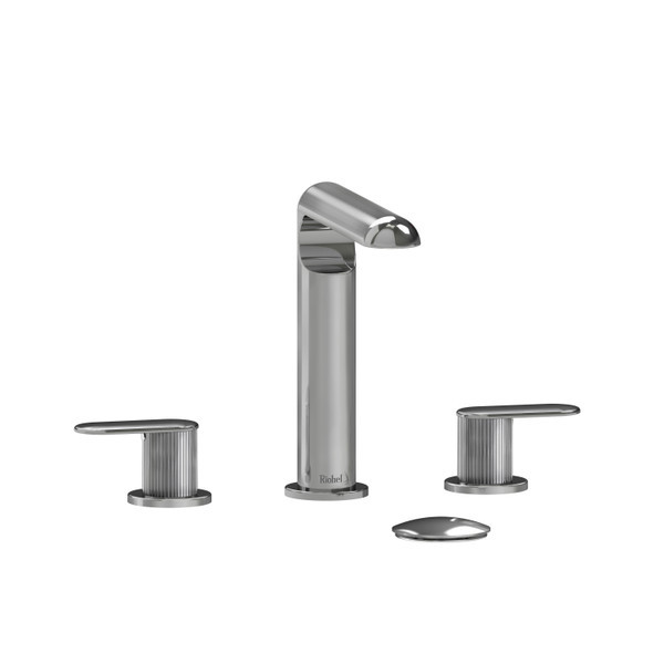 Ciclo Widespread Bathroom Faucet - With Lined Lever Handles