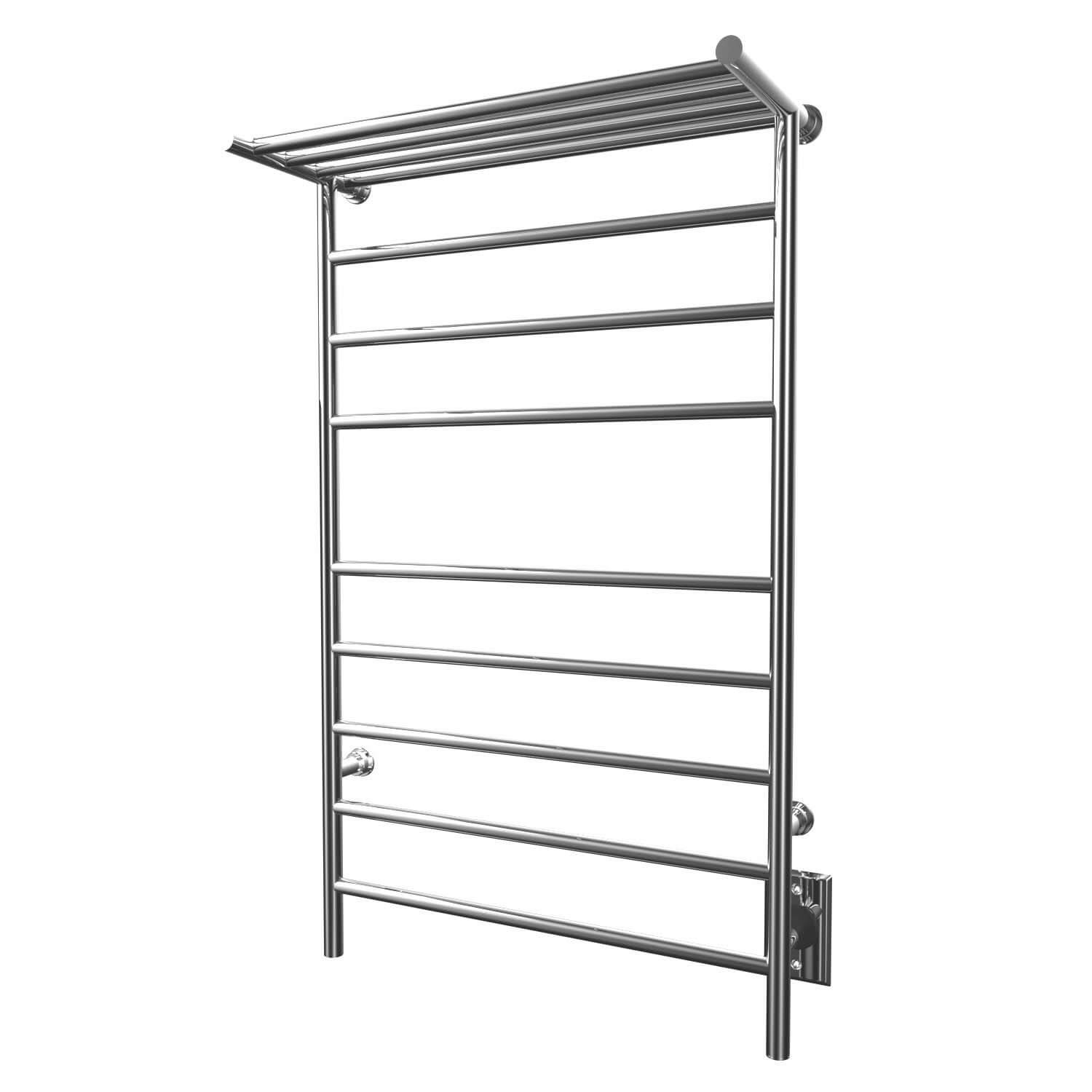 24″x40″ Kontour Angle Electric Towel Warmer with Shelf