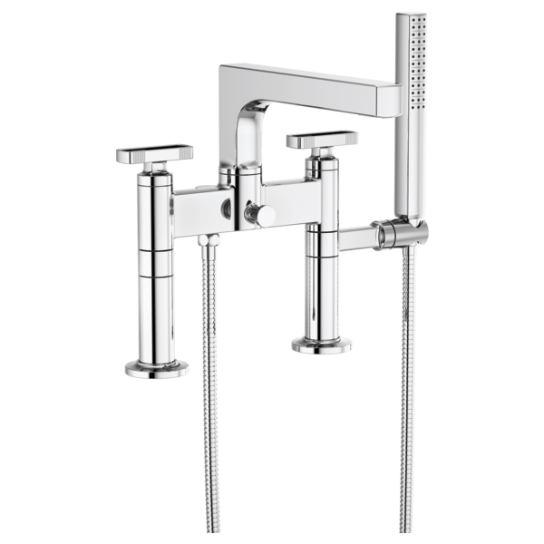 Two-Handle Tub Filler Trim Kit With Knob Handles