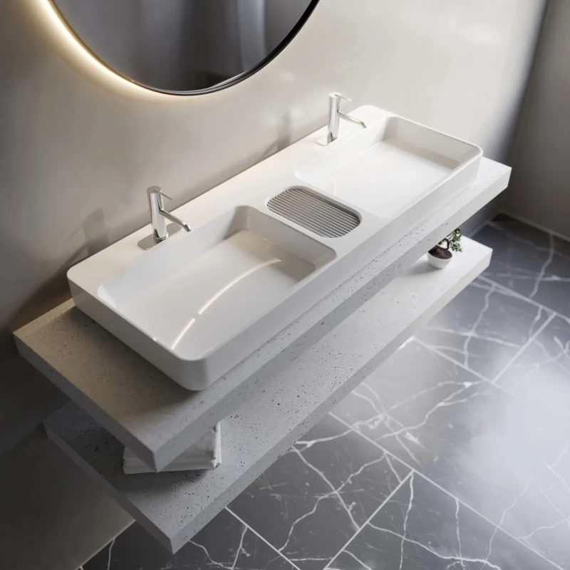 INFINITY Double Vessel Sink