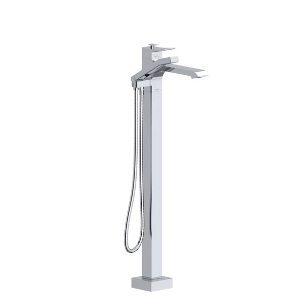 Zendo Single Hole Faucet For Floor-Mount Tub ZO - Chrome | Model Number: ZO39C-SPEX