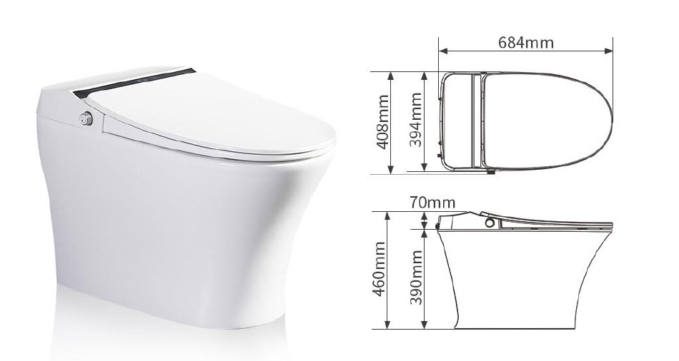 EB-YC368GE SMART TOILET