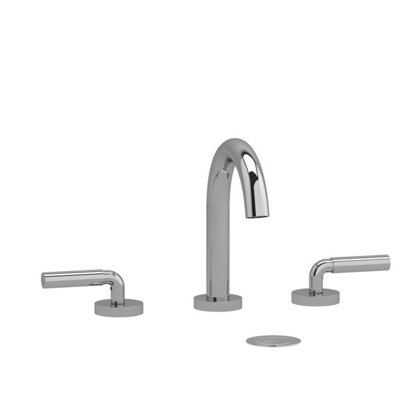 Riu Widespread Bathroom Faucet With C-Spout -  With Lever Handles